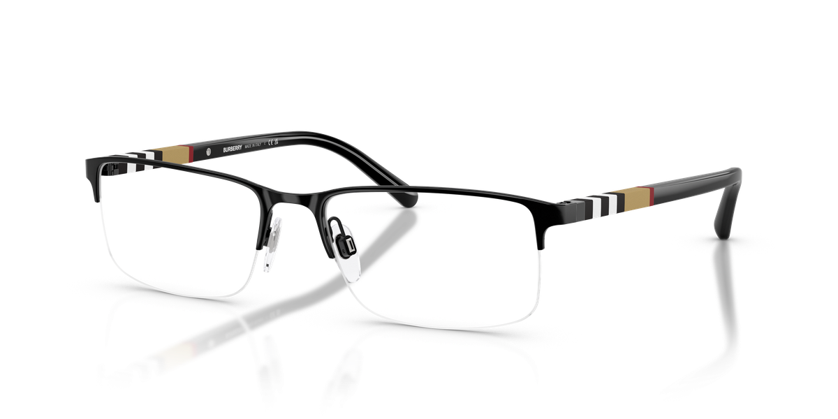 Burberry eyeglasses — available at Charm Optical Edmonton